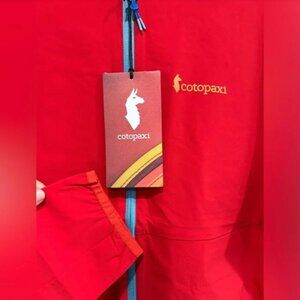 BRAND NEW -Cotopaxi Men's XL Vuelta Performance Windbreaker Jacket Red NWT